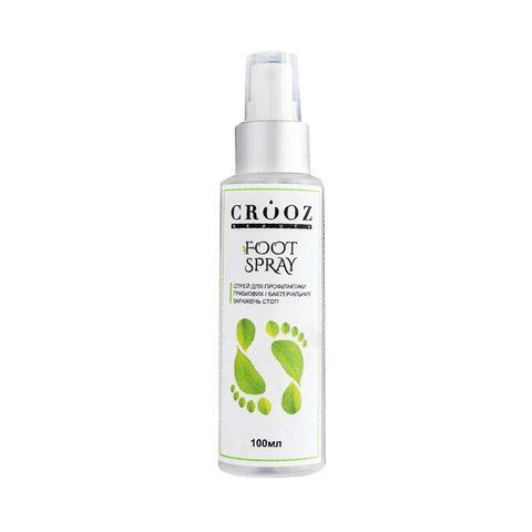 Спрей Для ніг Crooz Foot Spray протигрибковий, антибактеріальний, 100мл. 010514 фото