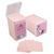 Безворсовые салфетки Designer 200 шт. (PINK) перфорированные Square Smart Wipes Nat-0246 фото