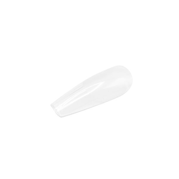 Прозорі гелеві тіпси Global Fashion Soft Gel Tips (Звужений квадрат) 600шт. 12 розмірів Mary248 фото