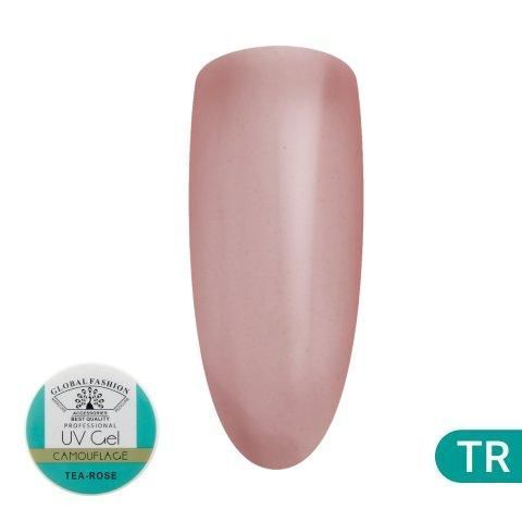 Гель для нарощування нігтів Global Fashion Tea Rose 15g. 02513 фото
