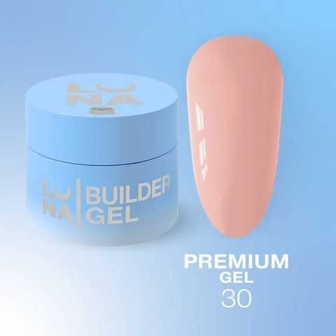 Гель для нарощування LUNA Premium Gel №30 30мл. Nat1244 фото