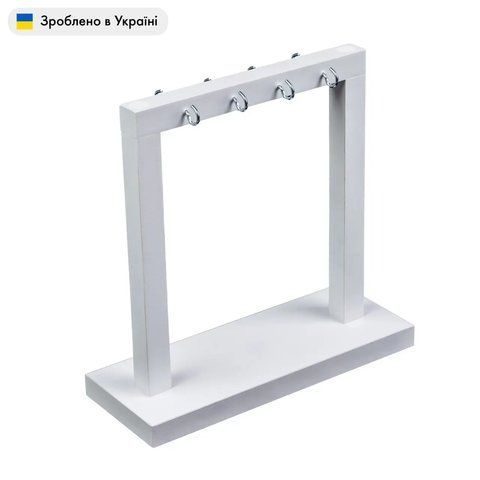 Підставка ECO STAND TIPS біла для кольорової палітри гель-лаків Nat-0745 фото