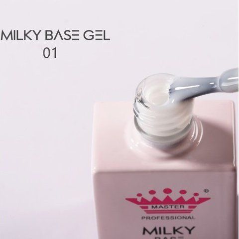База гель Master Milky Base Gel 10мл. №01 008443 фото