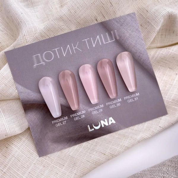 Гель для наращивания LUNA Premium Gel №30 30мл. Nat1244 фото