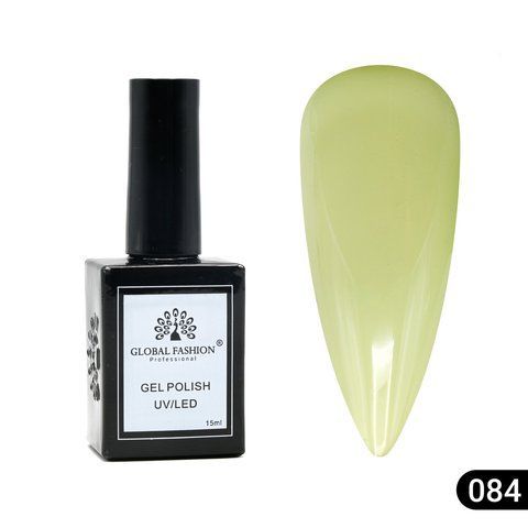 Гель-лак Global Fashion Elite Glow 15ml №084 Nat1347 фото