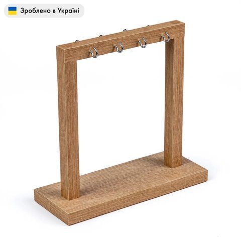 Підставка ECO STAND TIPS бежева (shine) для кольорової палітри гель-лаків Nat-0746 фото