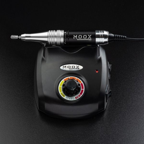 Фрезер Moox Professional X105 на 45 000 об/хв. та 65W. для манікюру та педикюру (Чорний) 007979 фото