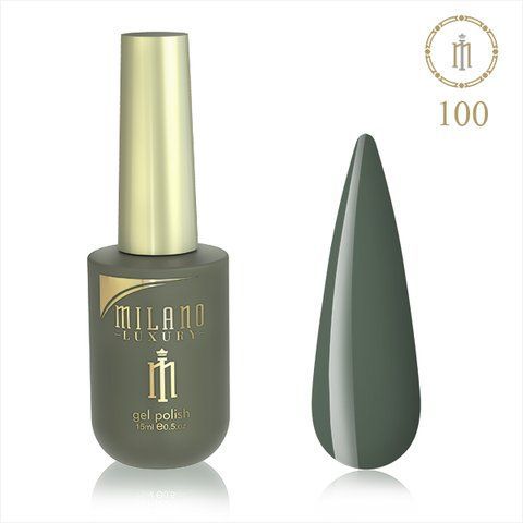 Гель-лак MILANO LUXURY 15 мл No 100 (Лондонський туман) 01357/100 фото