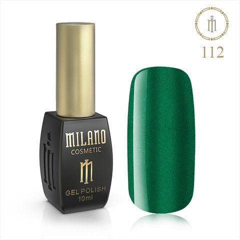 Гель-лак MILANO 10 мл No 112 (Іскристий Топіарі) 00986/112 фото
