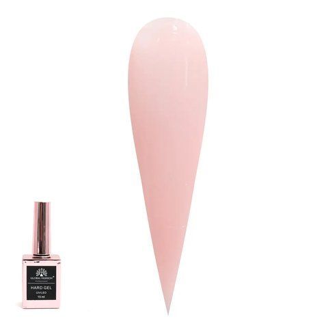 Гель для нарощування та зміцнення нігтів Global Fashion HARD 15ml No 06 02450 фото