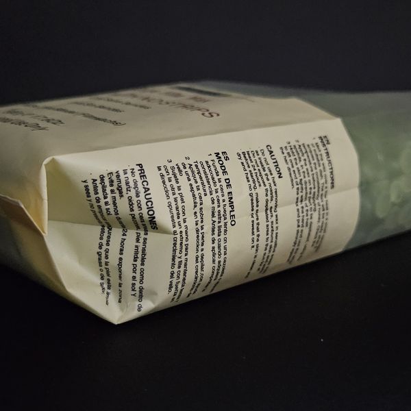 Гарячий віск у гранулах Extra Film Wax BEADS , 500 г Зелений 005028 фото