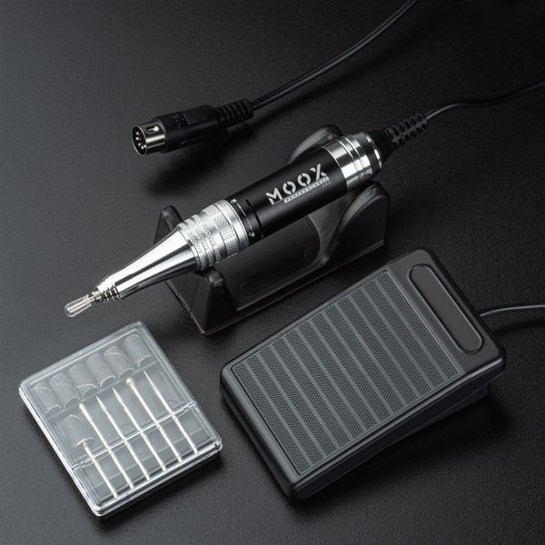 Фрезер Moox Professional X200 на 50 000 об/хв. та 70W. для манікюру та педикюру (Білий) 007980 фото