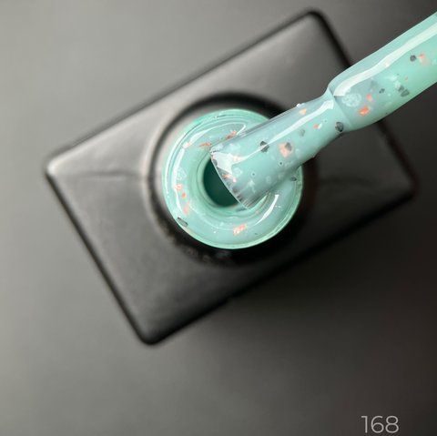 Кольорова база Marble Base Designer Professional з різнобарвною поталлю 9 мл. №168 009915 фото