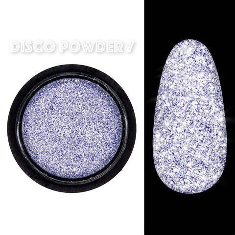 Світловідбиваюче втирання (пігмент) Designer Professional для дизайну нігтів Disco powder № 07 000255 фото