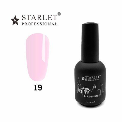 База для наращивания Builder Base Starlet Professional №019 15 мл 009386 фото