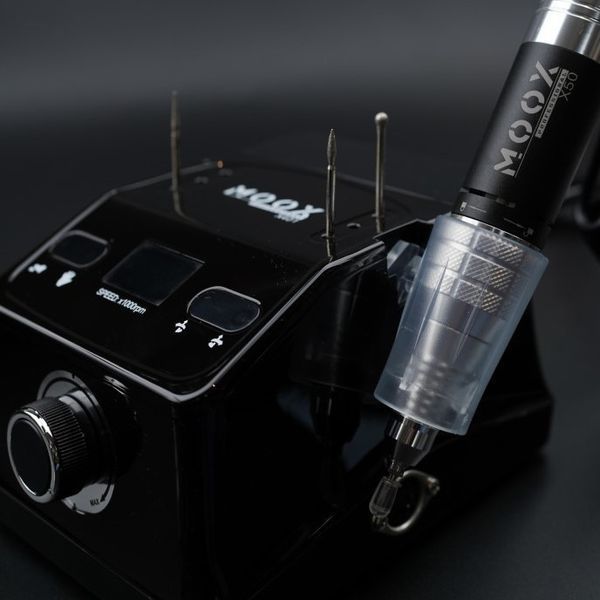 Фрезер Moox ProfessionalX401 на 50 000 об/хв. та 70W. для манікюру та педикюру (Чорний) Nat-0175 фото