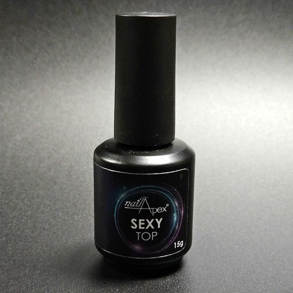 Светоотражающий топ серебро Sexy Top Nailapex 15мл. 002724 фото