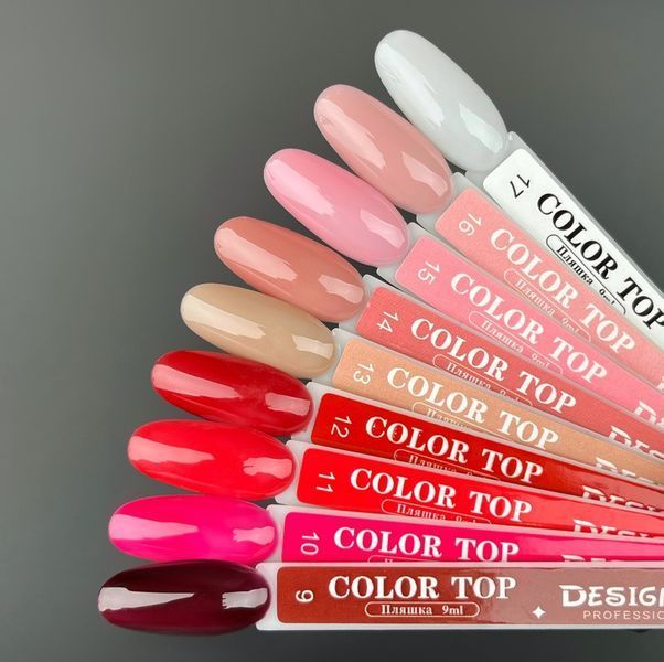 Кольорове топове вітражне покриття Color Top Designer Professional 9 мл. №12 010215 фото