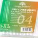 Гелеві тіпси Global Fashion Half Cover Square 5XL 120шт. 12 розмірів №04 Mary252 фото 2