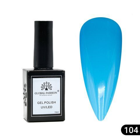 Гель-лак Global Fashion Elite Glow 15ml №104 Nat1367 фото