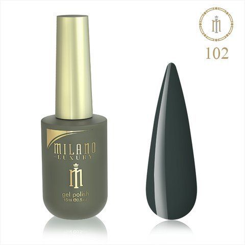 Гель-лак MILANO LUXURY 15 мл No 102 (Квіт Кастлока) 01357/102 фото