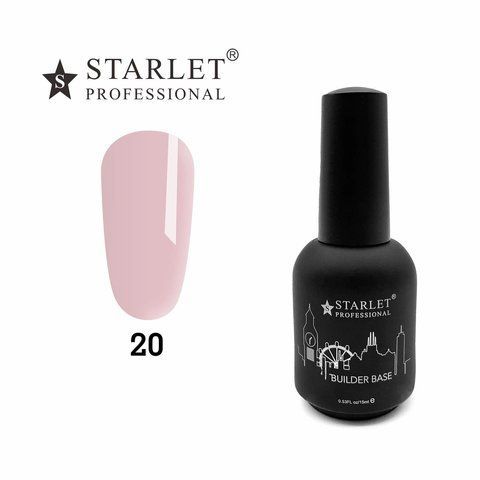 База для наращивания Builder Base Starlet Professional №20 15 мл 009387 фото