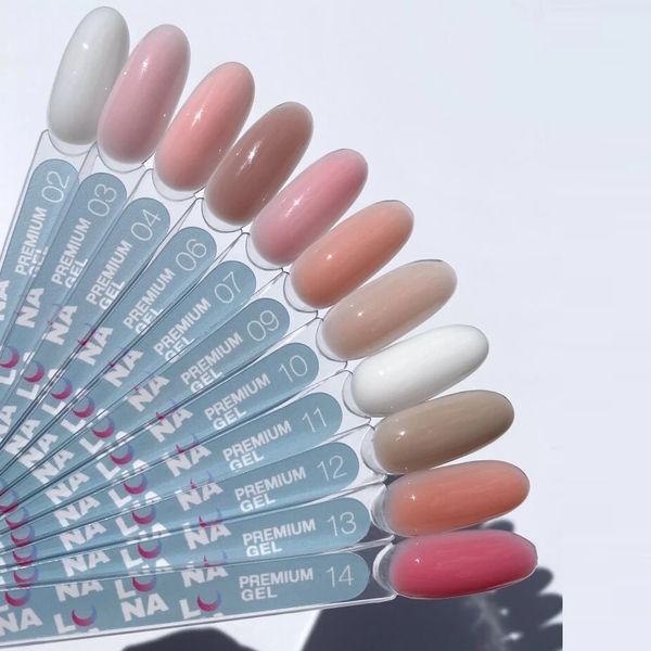 Гель для наращивания LUNA Premium Gel №9 50мл. Nat1250 фото