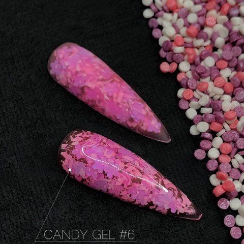 Гель Candy Crooz для дизайна №6, 5 мл 004334 фото