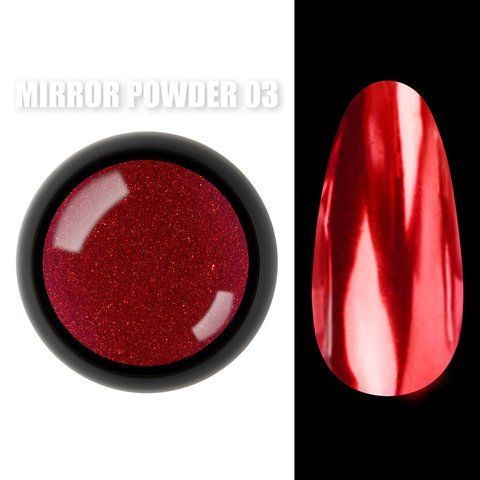 Дзеркальне втирка для нігтів Designer Professional Mirror Powder № 03 04196 фото
