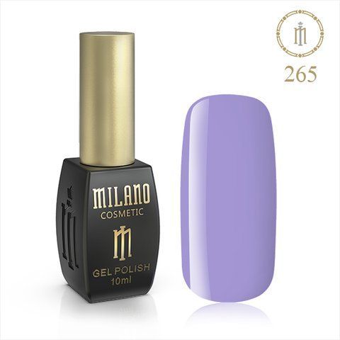 Гель лак MILANO 10мл № 265 (Сиреневый) 00986/265 фото