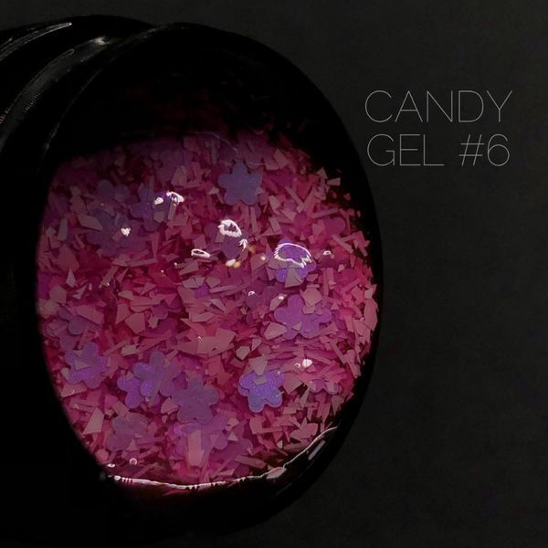 Гель Candy Crooz для дизайну №6, 5 мл 004334 фото