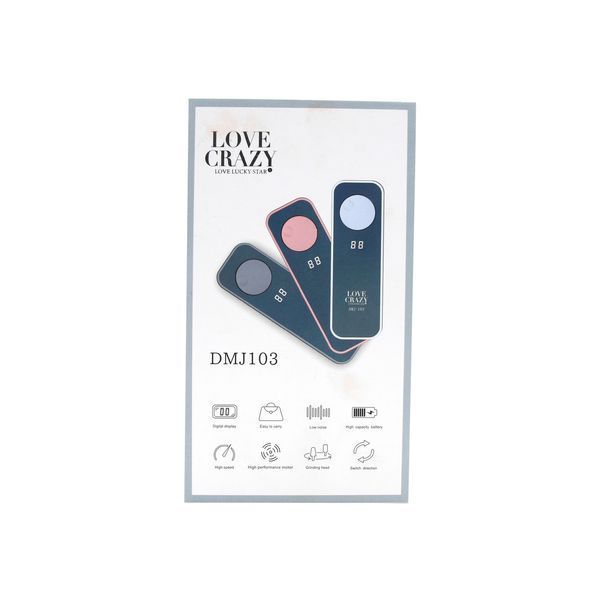 Фрезер аккумуляторный для маникюра и педикюра DMJ-103 Black (12 Вт, 30000об) 008047 фото