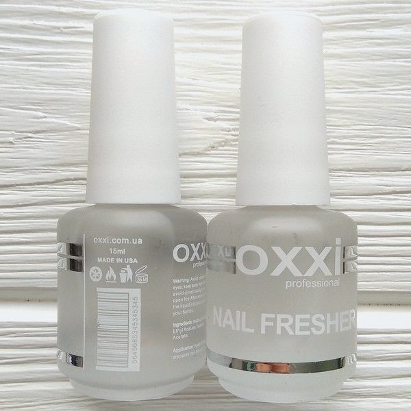 Знежирювач для нігтів Oxxi Nail Fresher, 15 мл 009590 фото