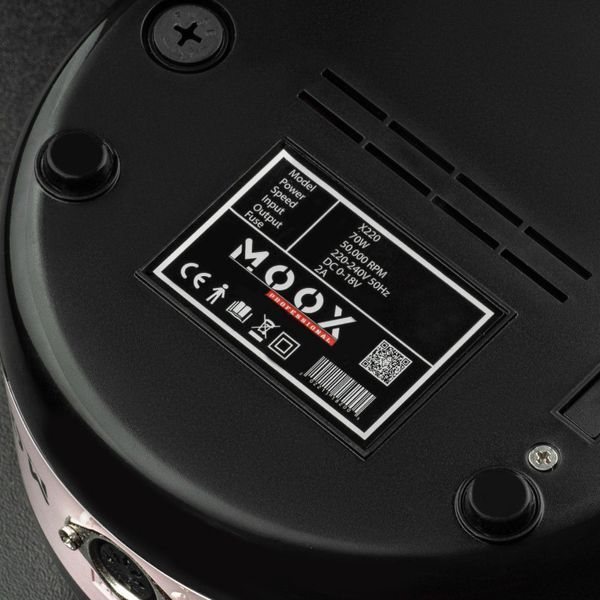 Фрезер Moox Professional X220 на 50 000 об/хв. та 70W. для манікюру та педикюру (Рожевий) 007983 фото