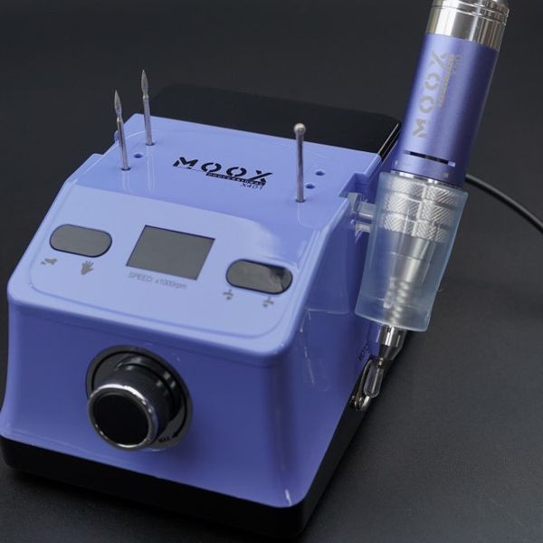 Фрезер Moox Professional X401 на 50 000 об./мин. и 70W. для маникюра и педикюра (Purple) Nat-0177 фото