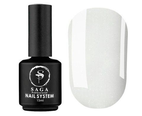 Моделюючий гель SAGA Liquid Gel №22 молочний з мікроблиском 15 мл 003522 фото