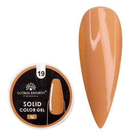 Гель-краска повышенной плотности, Solid color gel Global Fashion 5г, №19 005833 фото