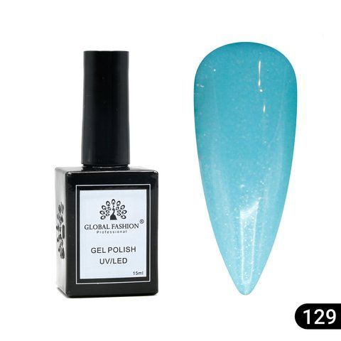 Гель-лак Global Fashion Elite Glow 15ml №129 Nat1386 фото