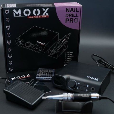 Фрезер Moox Professional X100 на 45 000 об./мин. и 70W. для маникюра и педикюра (Чёрный) Nat-0178 фото
