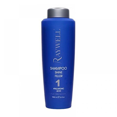 Шампунь для блеска волос с гиалуроновой кислотой Raywell Shine Filler Shampoo 1л 006360 фото