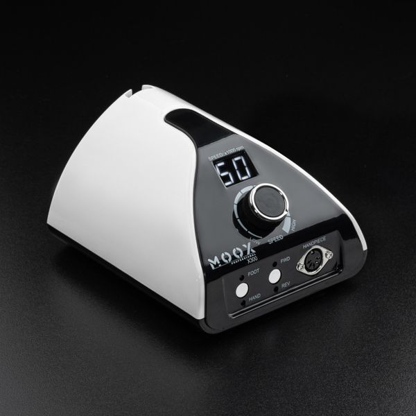 Фрезер Moox Professional X300 на 50 000 об/хв. та 70W. для манікюру та педикюру (Білий) 007984 фото