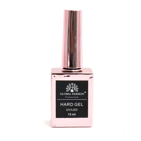 Гель для нарощування та зміцнення нігтів Global Fashion HARD 15ml No 10 02454 фото