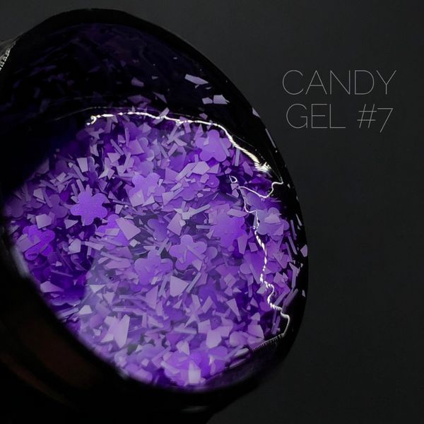 Гель Candy Crooz для дизайна №7, 5 мл 004335 фото