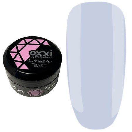 Камуфлирующая база для гель-лака Oxxi Professional Cover Base 30 мл № 15 светло-лиловая 004674 фото