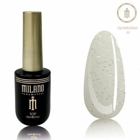 Milano Top Milk Glitter 01 009223 фото