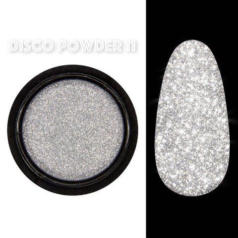 Світловідбиваюче втирання (пігмент) Designer Professional для дизайну нігтів Disco powder № 11 04189 фото