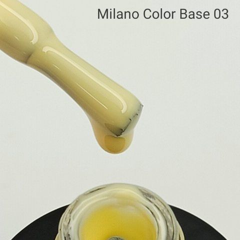 Кольорова база Milano 8 мл. Color Cover Base № 3 000416 фото