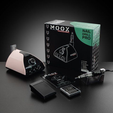 Фрезер Moox Professional X300 на 50 000 об./мин. и 70W. для маникюра и педикюра (Розовый) 007985 фото