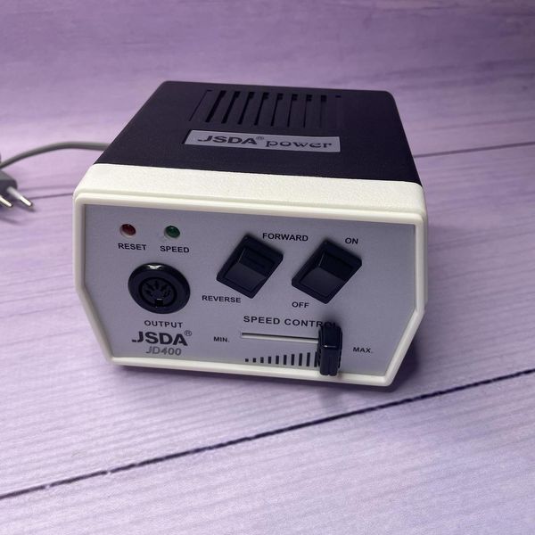 Аппарат для маникюра и педикюра JD-400 на 35Вт. 35000об/мин. 000147 фото