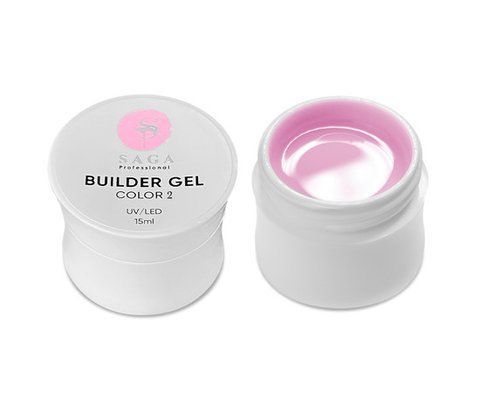 Гель для наращивания Saga Builder Gel Color 15 мл №02 003474 фото